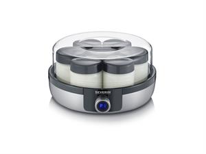 Digital yogurtapparat/ yoghurtberedare inkl. 7 glasburkar, elektrisk, 2. sortering